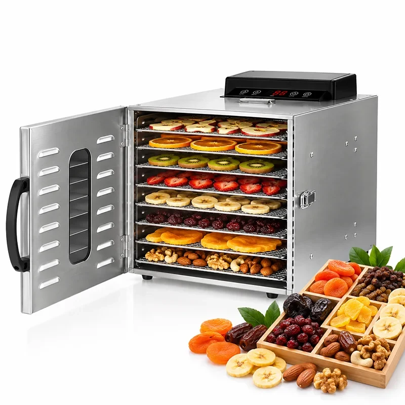 دستگاه میوه خشک کن 8 سینی UV دار